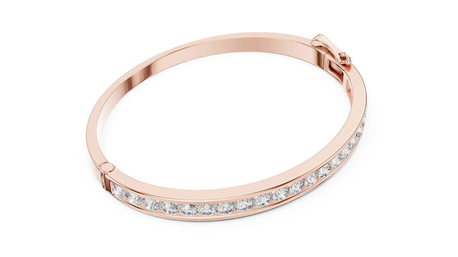 Cushion-Cut Diamond Link Bracelet