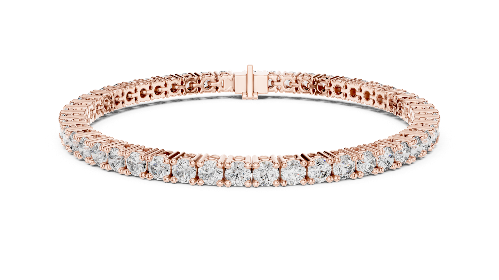 Classic Round Diamond Tennis Bracelet