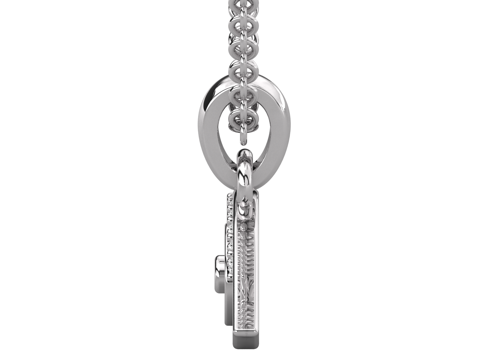 Diamond Evil Eye Pendant – Symbol of Protection