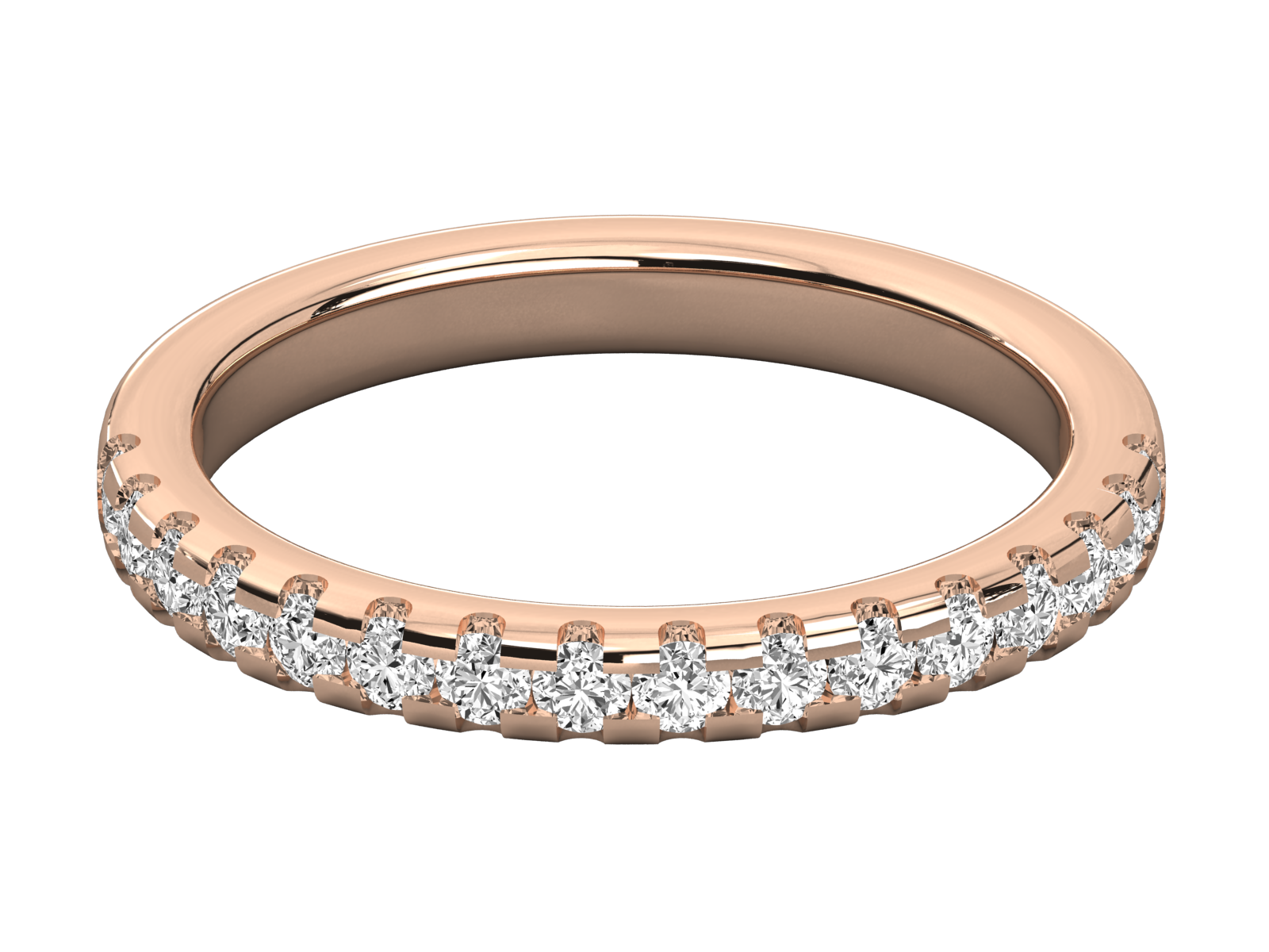 Diamond Half-Eternity Ring