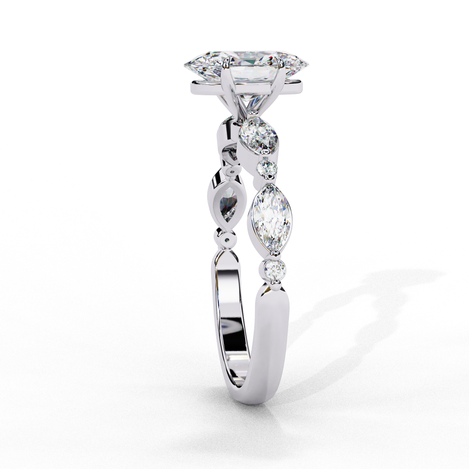 Oval Cut Diamond Engagement Ring