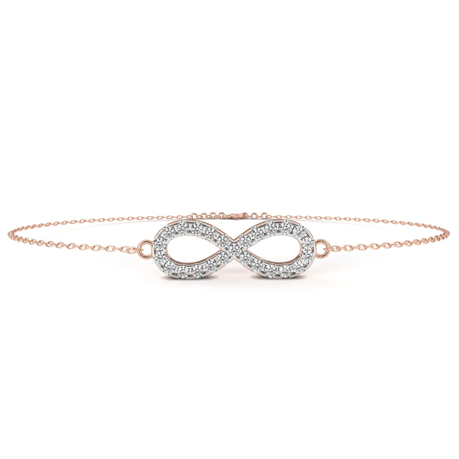 Timeless Infinity Diamond Bracelet